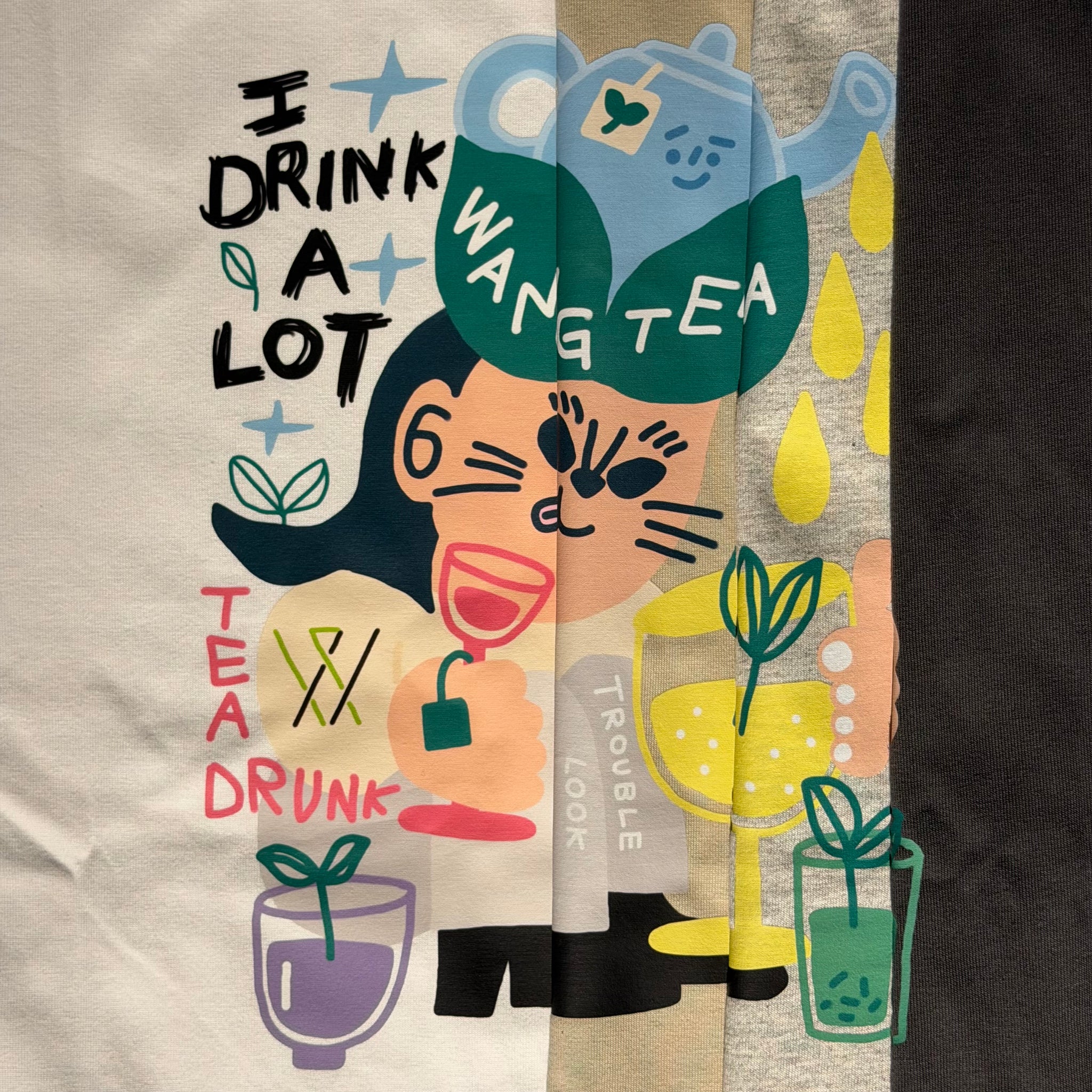 Troublelook 聯名衣-Tea Drunk